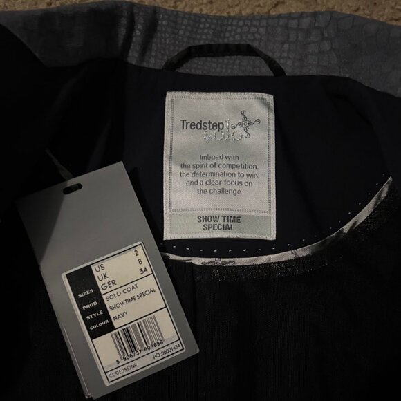 Tredstep Showtime Special Solo Coat - Navy 2R - Picture 3 of 5